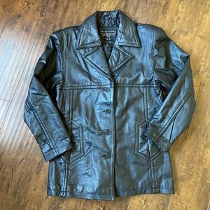 🧥Vintage Tanners Bay Genuine Leather Jacket XL